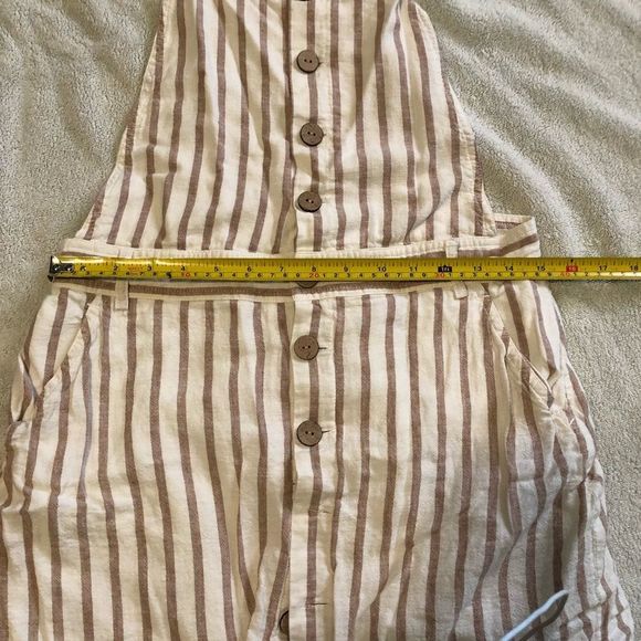 Garage bib dress button down size M - Picture 2 of 9